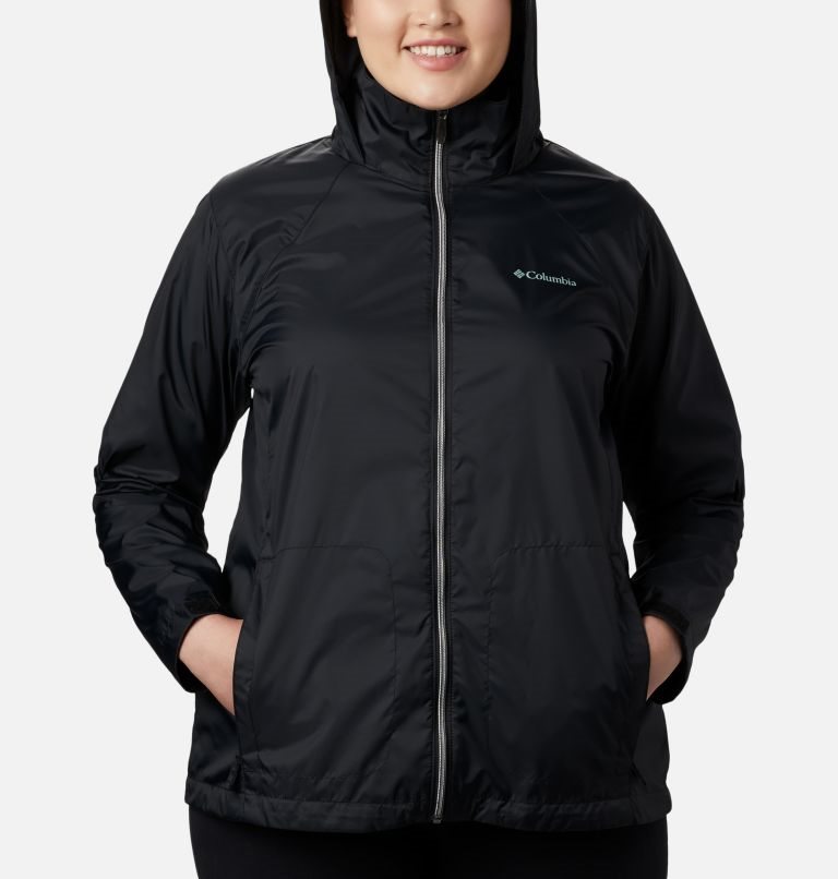 Women's Columbia Switchback III Jackets Black | Plus Size CA-SC684